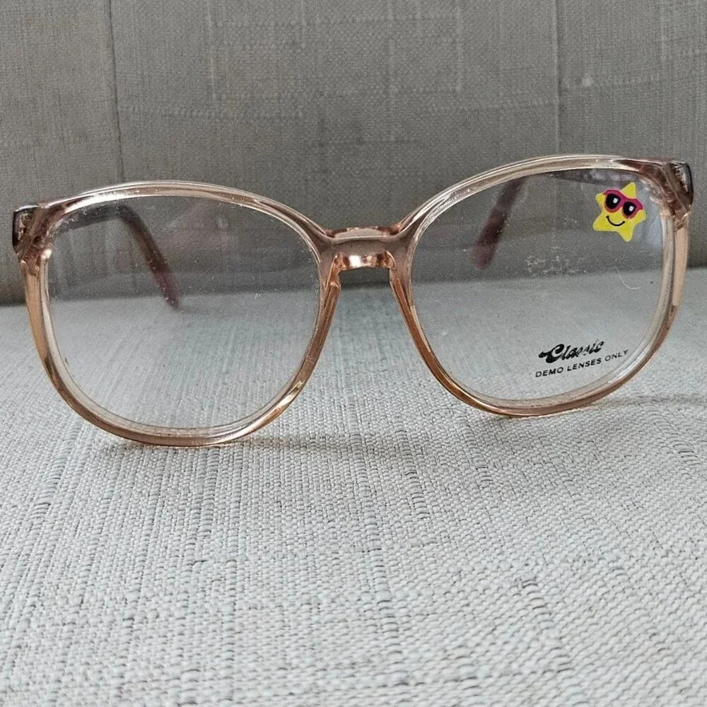 Couturier by Classic Youth Eyeglasses Frame SISSY Flesh Eye Wear Glasses New